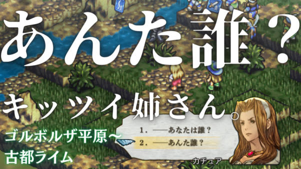 ゴルボルザ平原。ネオ・ウォルスタVSカチュア。そしてライムへ…。