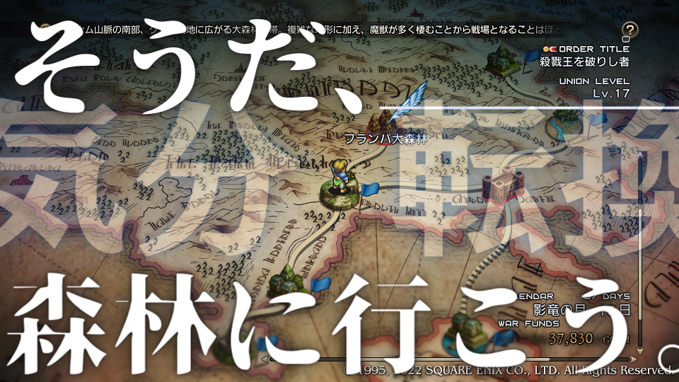 気分転換の魔獣調達、「フランパ大森林」。